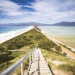 Bruny Island Neck is an isthmus of land connecting north and south Bruny Island, southern Tasmania